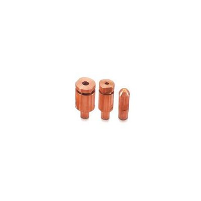 Cucrzr 20mm Copper Spot Welding Electrode Caps ประเภท D ประเภท ISO9001