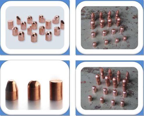 50pcs / กล่อง CuCrZr Square ความต้านทานจุดอิเล็กทรอน welding ทีเด็ด