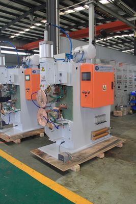 Cnc โลหะอะลูมิเนียมความต้านทาน เครื่องเชื่อมเย็บความถี่สูง
