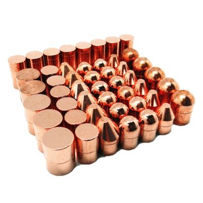 Dc Automotive Auto Custom Copper Welding Caps สำหรับเครื่องเชื่อมจุดต้านทาน