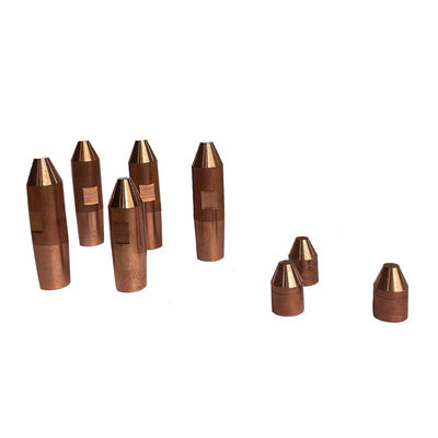 แหล่งเชื่อมจุดเชื่อมทองแดงอิเล็กโทรดสำหรับ Capacitor Spot Welder