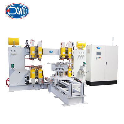 3 ขั้นตอนอัลลูมิเนียมจุด Welders Multi Head จุดเครื่องปั่นอัตโนมัติ