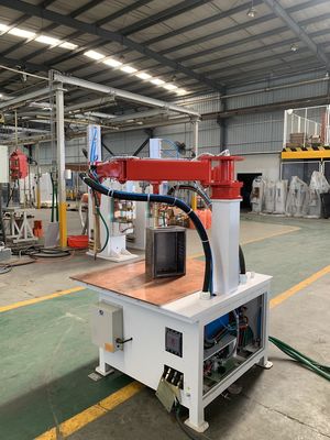 Rocker Arm Platform Spotter Welder เครื่องปั่นจุดโต๊ะอัตโนมัติสําหรับโลหะ
