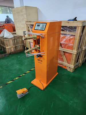 Spotter Welder 2Mm Sheet Metal Steel เครื่องเชื่อมอุตสาหกรรมแบบปนูเมติก ราคา