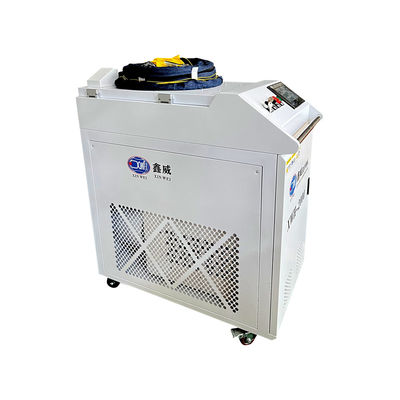 เครื่องตัดโลหะขนาดเล็ก ถือ ไฟเบอร์เลเซอร์ปั่น 1kw 1000w