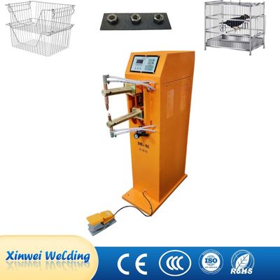 Soldador De Punto ความต้านทานโลหะ Cnc เครื่องเชื่อมจุด Pneumatic สําหรับโลหะ